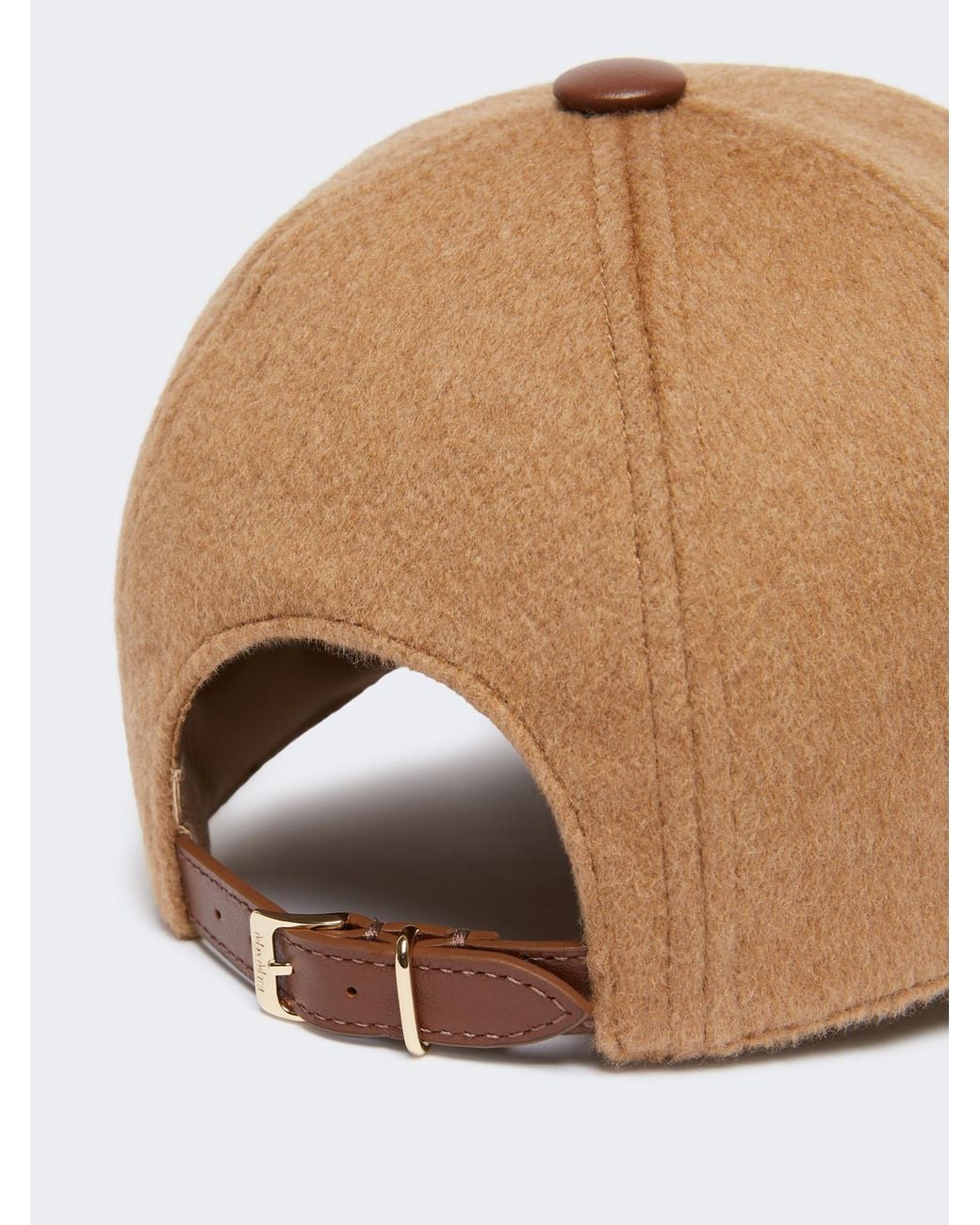 Max Mara Natural Logo Embroidered Baseball Cap