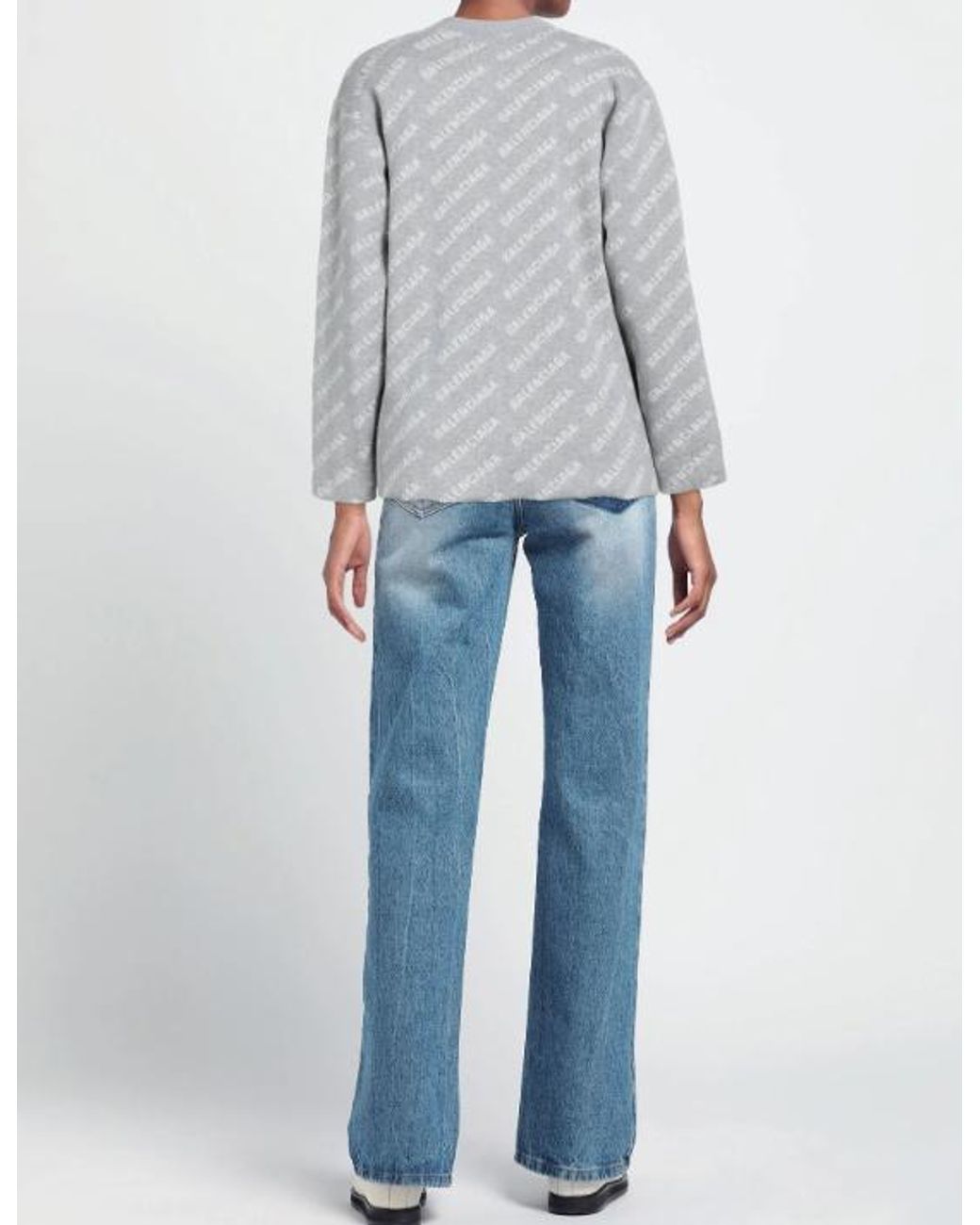 Balenciaga Gray Cardigans