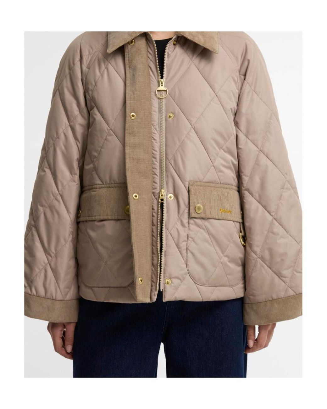 Barbour Brown Kilnwick Quilted Jacket