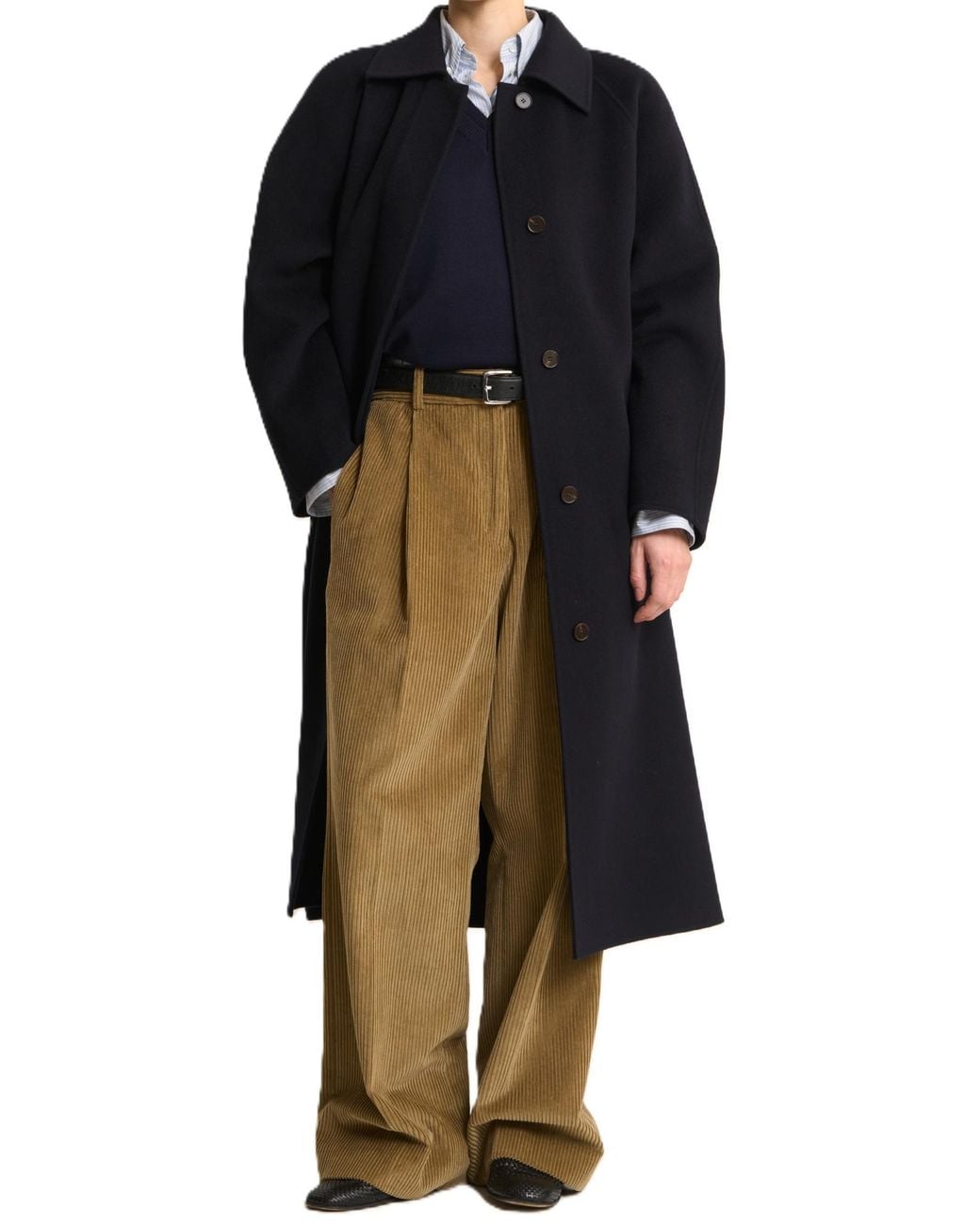 Rohe Black Long-Sleeved Coat