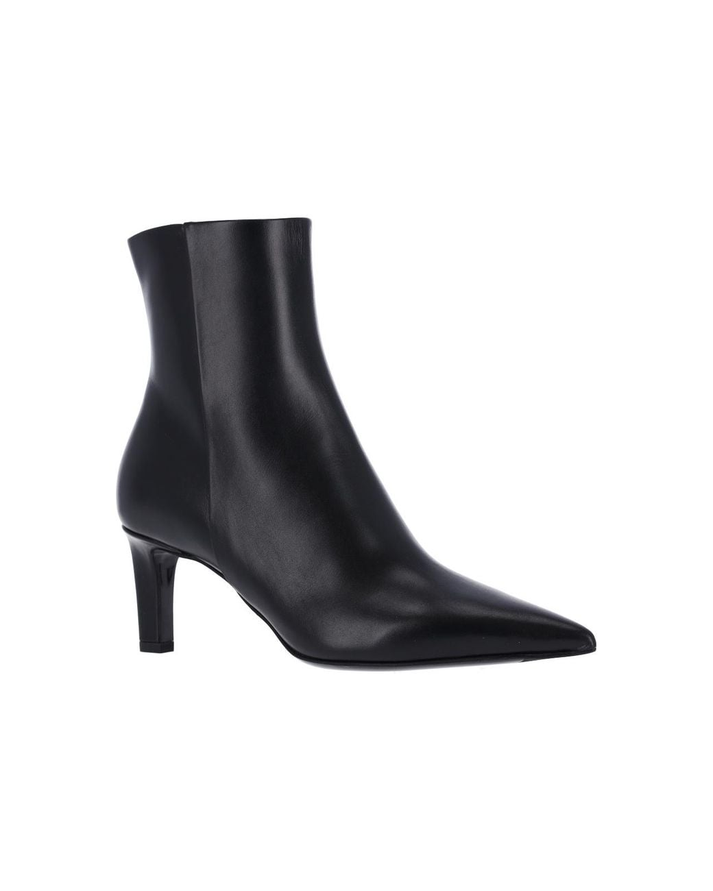 Jimmy Choo Black Frankie 65 Pointed Ankle Boots