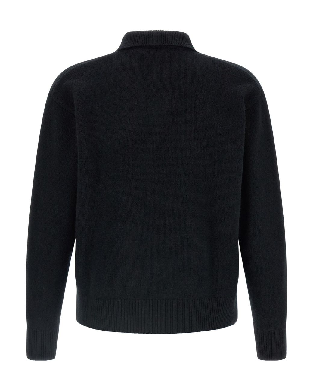 Polo Ralph Lauren Blue Relaxed-Fit Logo Wool-Blend Jumper for men
