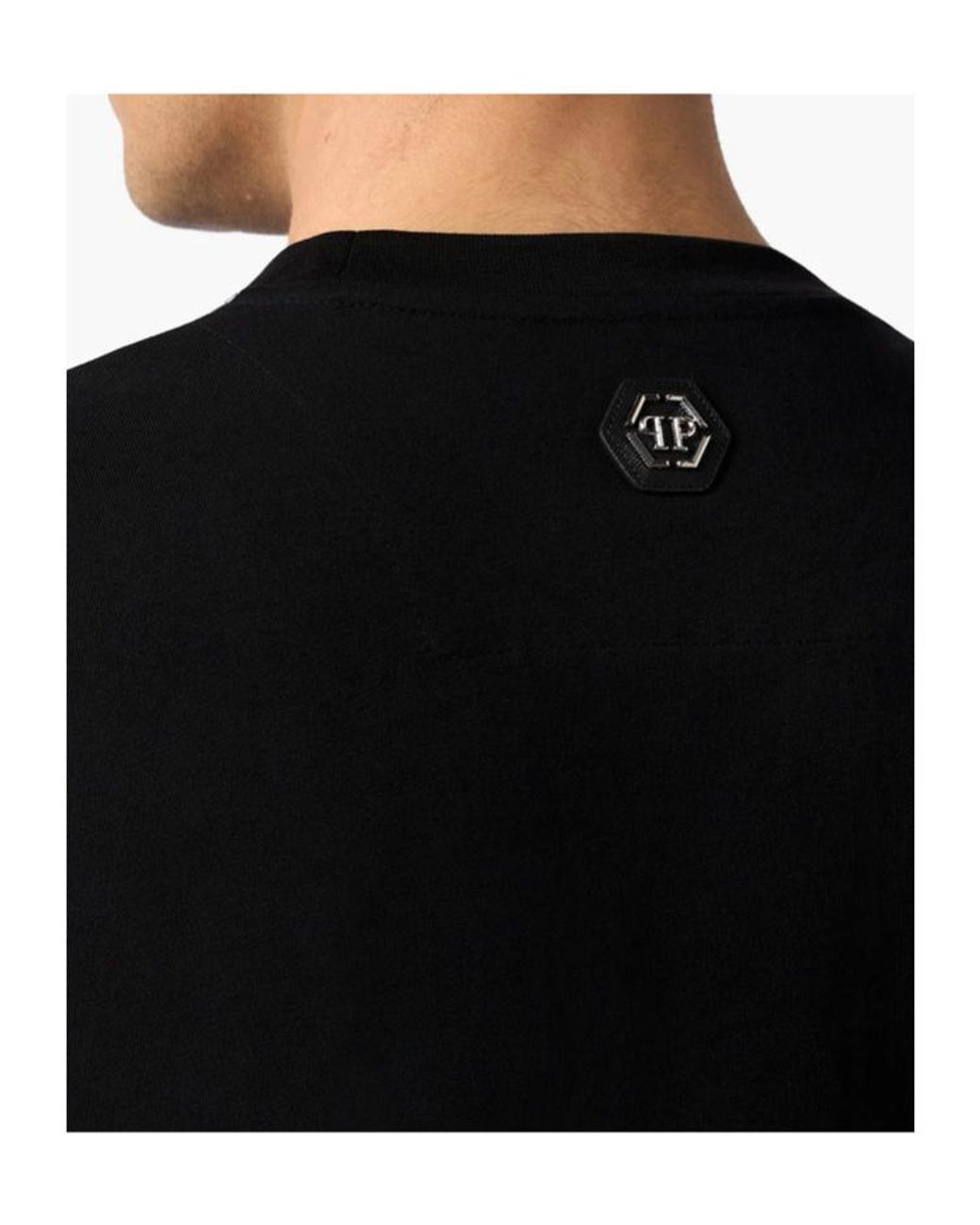 Philipp Plein Black Short-Sleeved T-Shirt for men