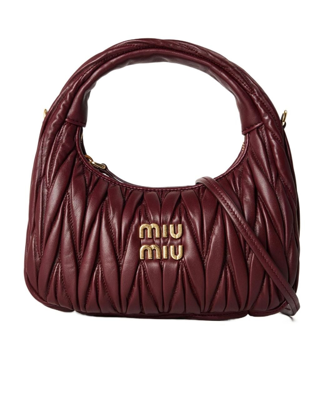 Miu Miu Red Wander Shoulder Bag