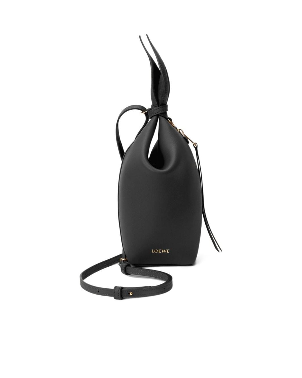 Loewe Black Zip-Up Backpack