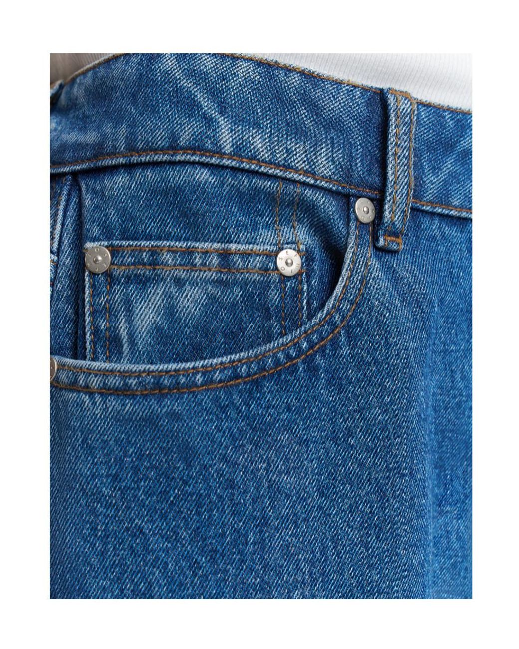 Joseph Blue Zamtam Wide-Leg Jeans