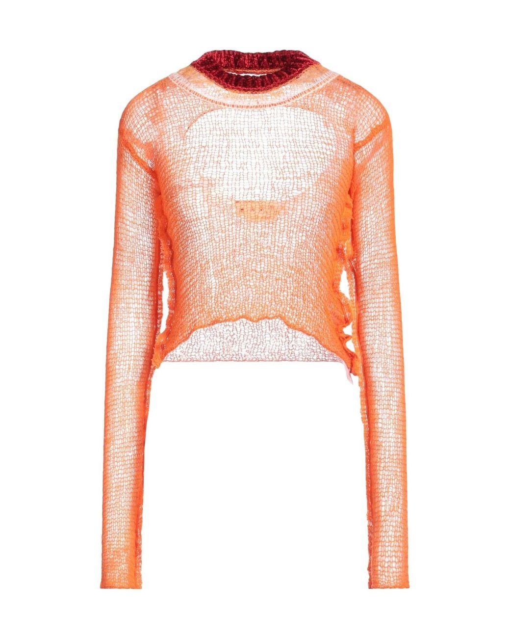 Marni Pink Chenille Knitted Jumper