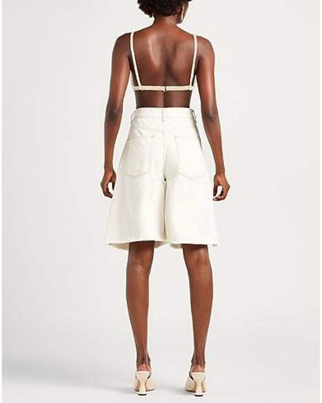 Rag & Bone Natural Crochet Sleeveless Short Top