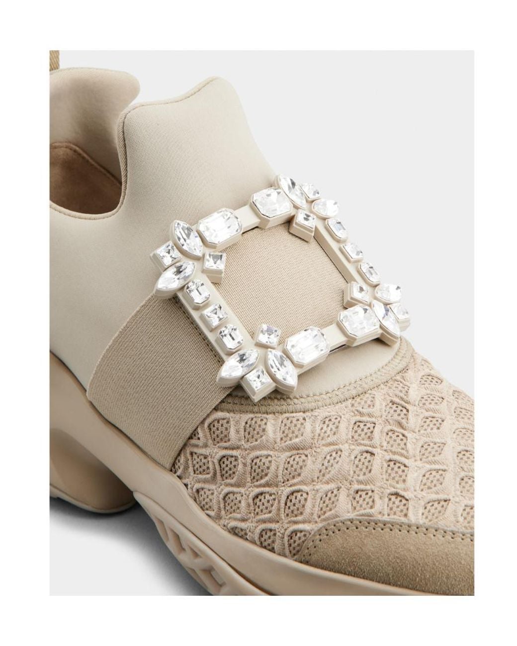 Roger Vivier Natural Viv Run Sneakers