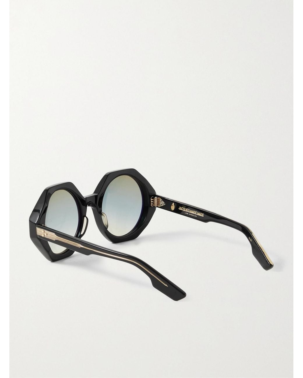Jacques Marie Mage Multicolor Hexagonal Sunglasses