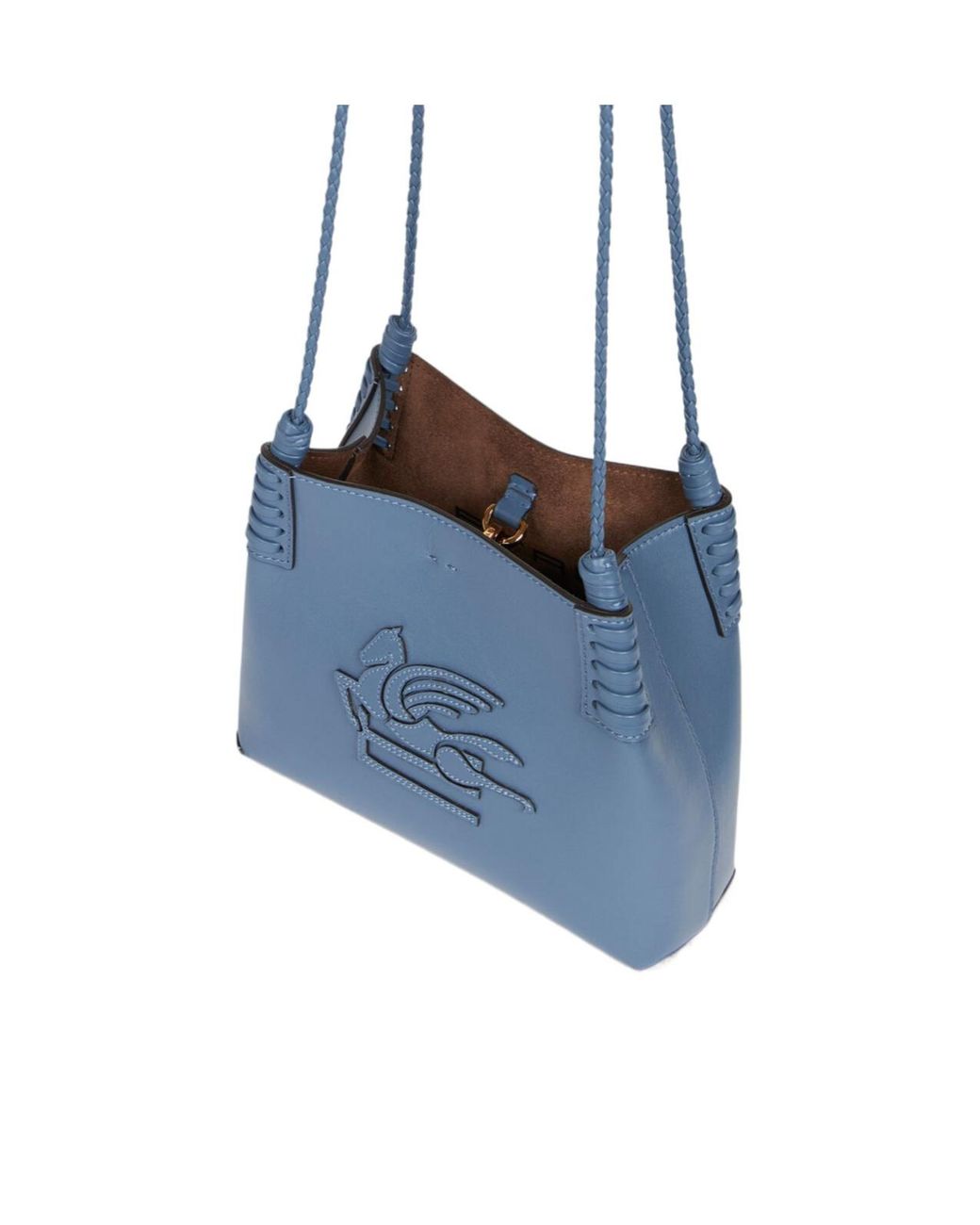 Etro Blue Libra Mini Tote Bag