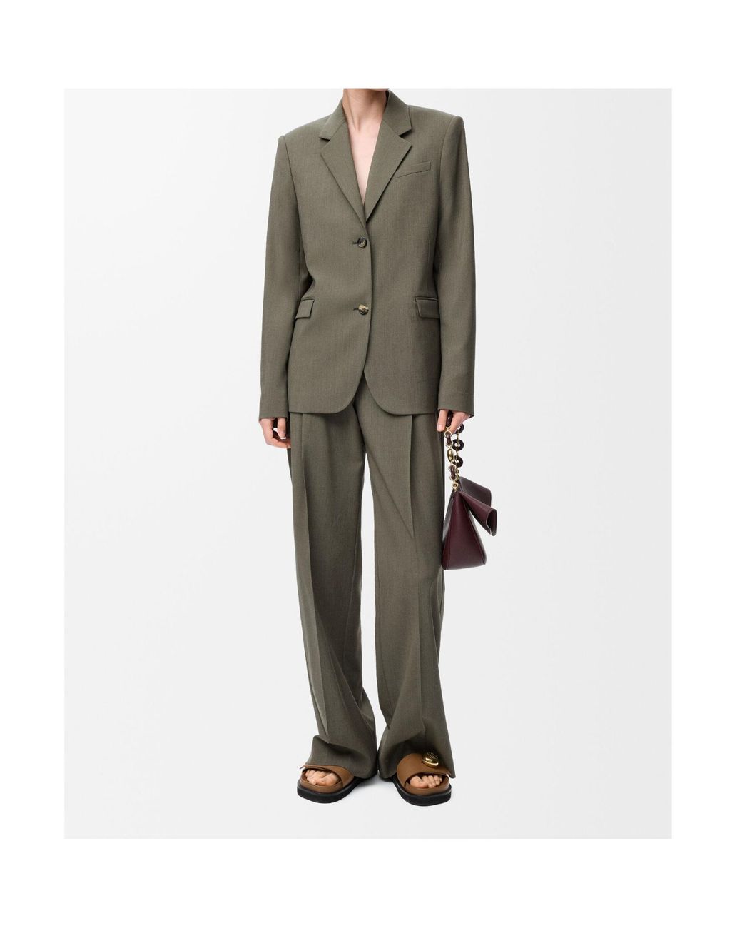 Loewe Green Tailored Jacket