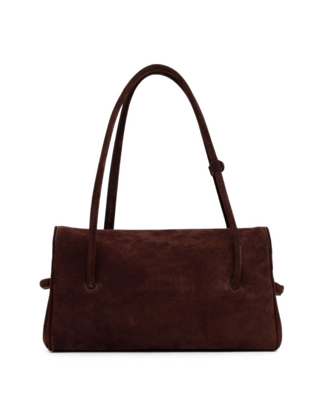 Jacquemus Brown Knot Detailed Shoulder Bag