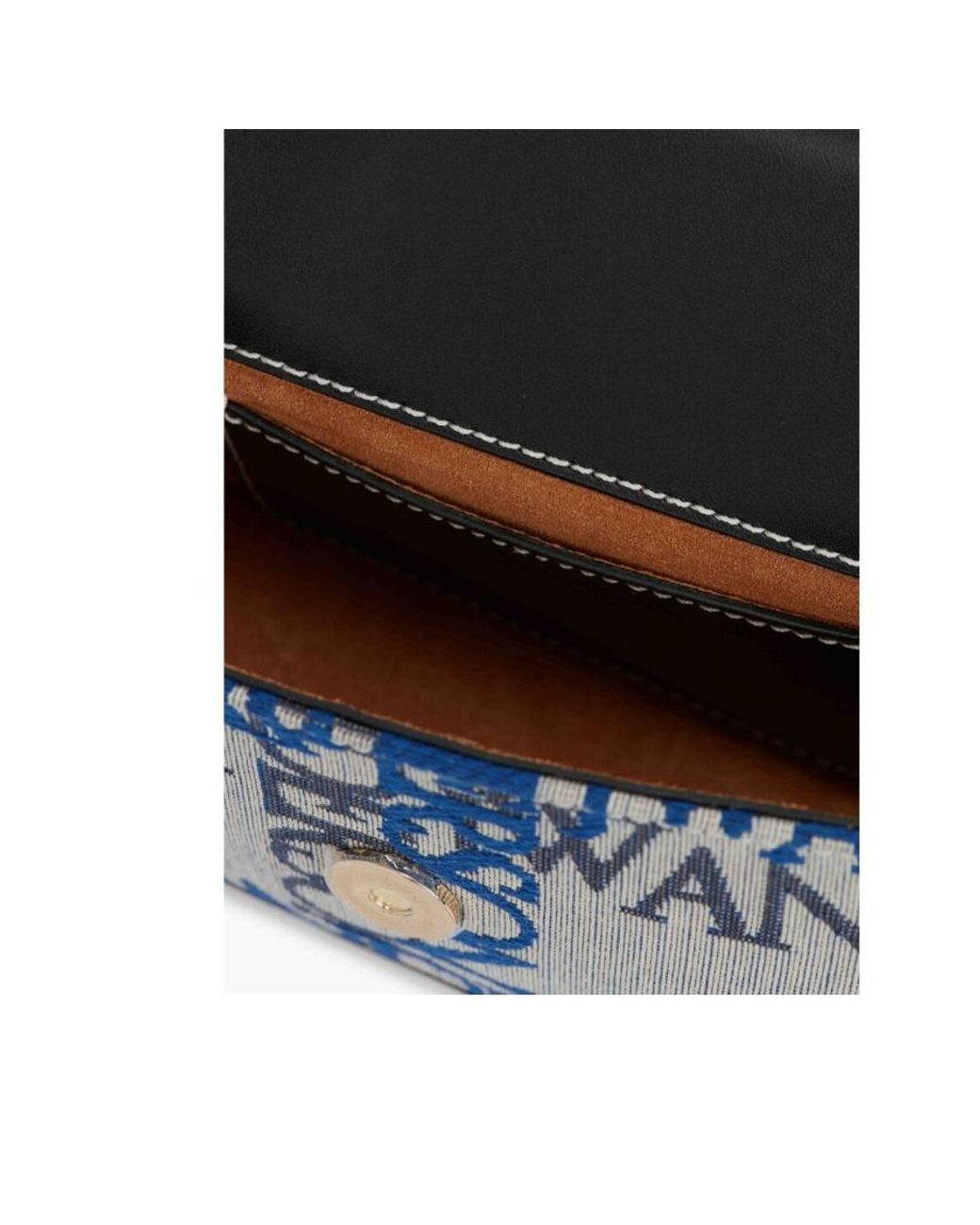 J.W. Anderson Blue Chain Anchor Crossbody Bag