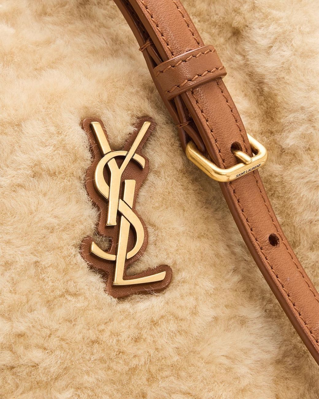 Saint Laurent Metallic Jamie Mini Shoulder Bag