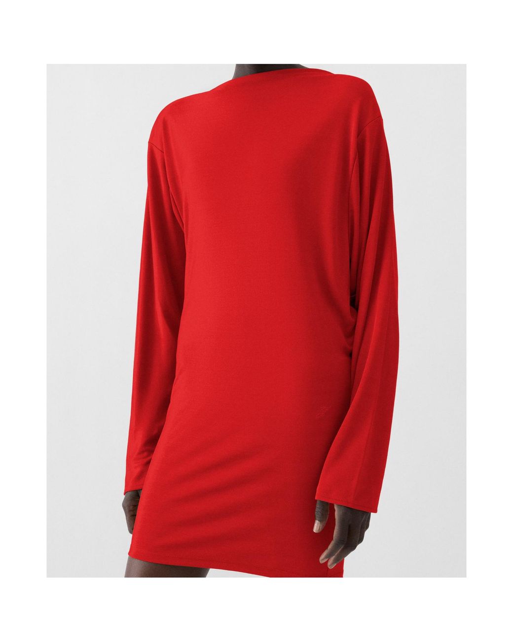 Jacquemus Red La Robe Mistral Dress
