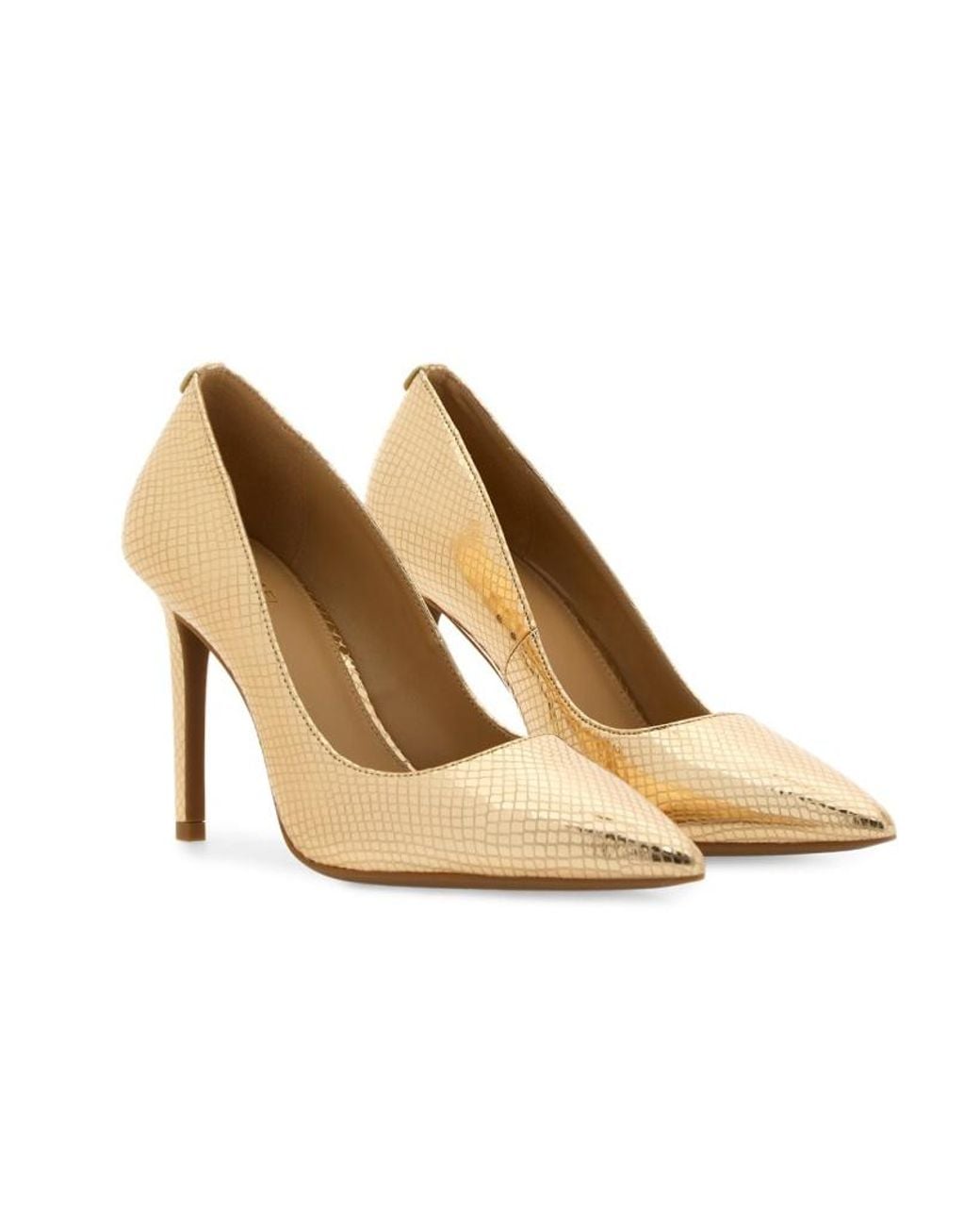 MICHAEL Michael Kors Alina Metallic Pointed-Toe Pumps