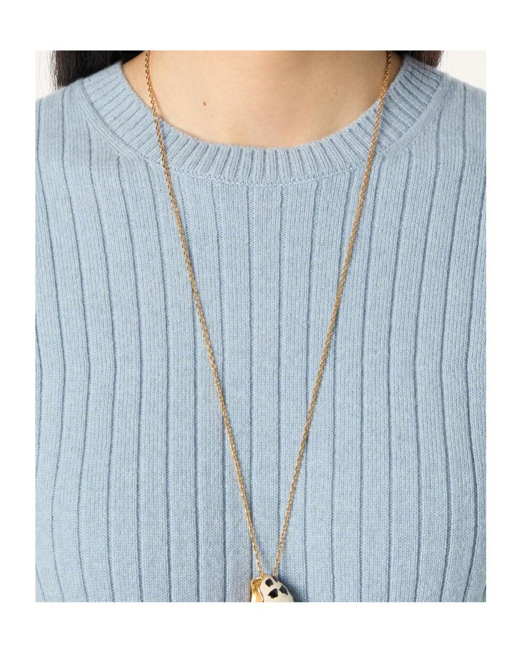 Loro Piana Blue Coste Crewneck