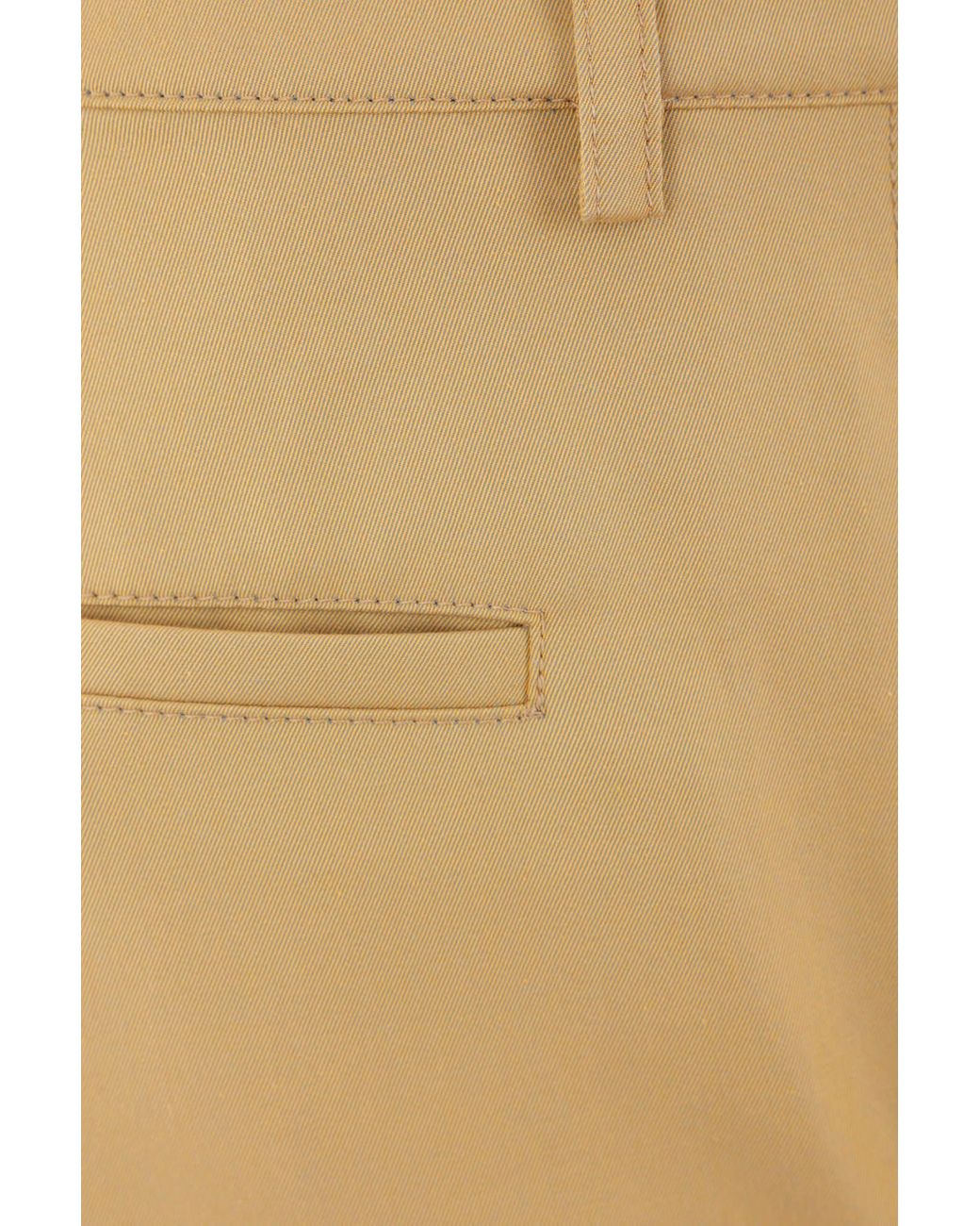 Burberry Natural Buckle-Detailed Straight-Leg Trousers for men