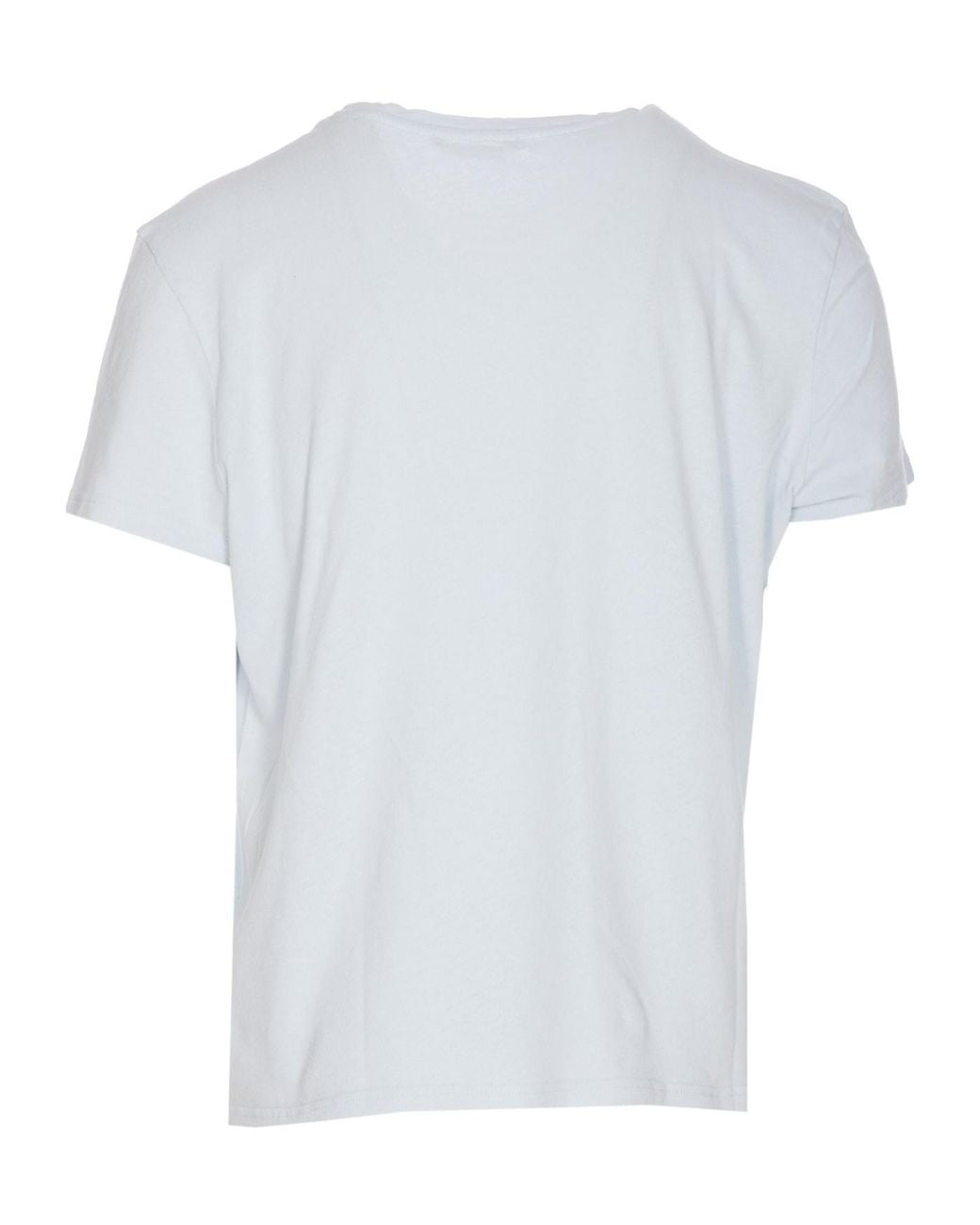 Zadig & Voltaire White Jetty Logo Printed T-Shirt for men