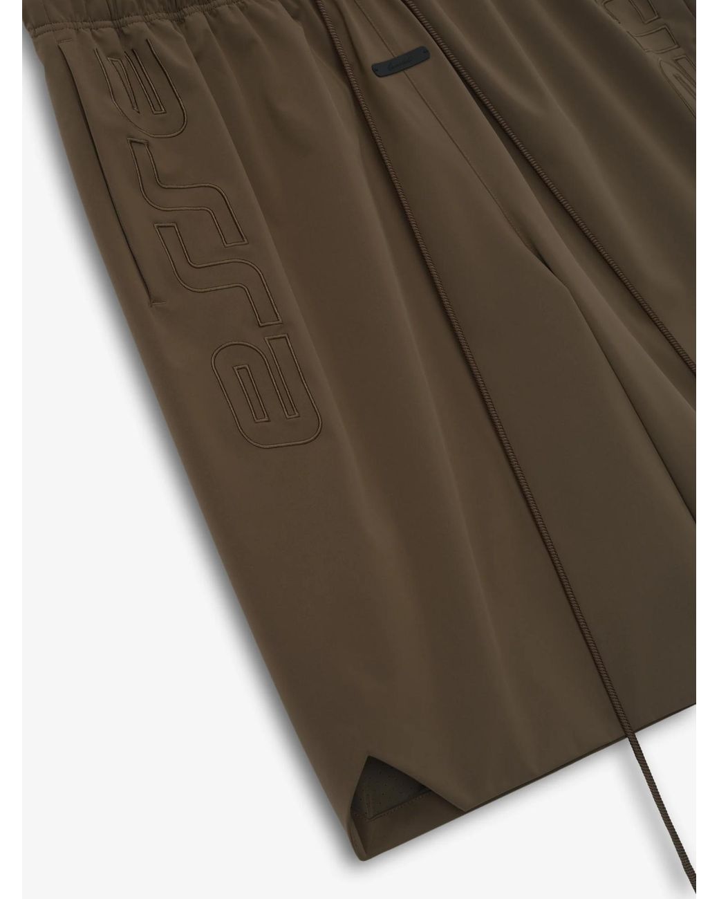 Fear Of God Green Active Trace Embroidered Shorts for men