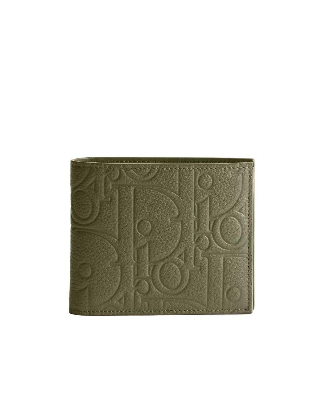 Dior Green Wallet With Coin Pocket for men