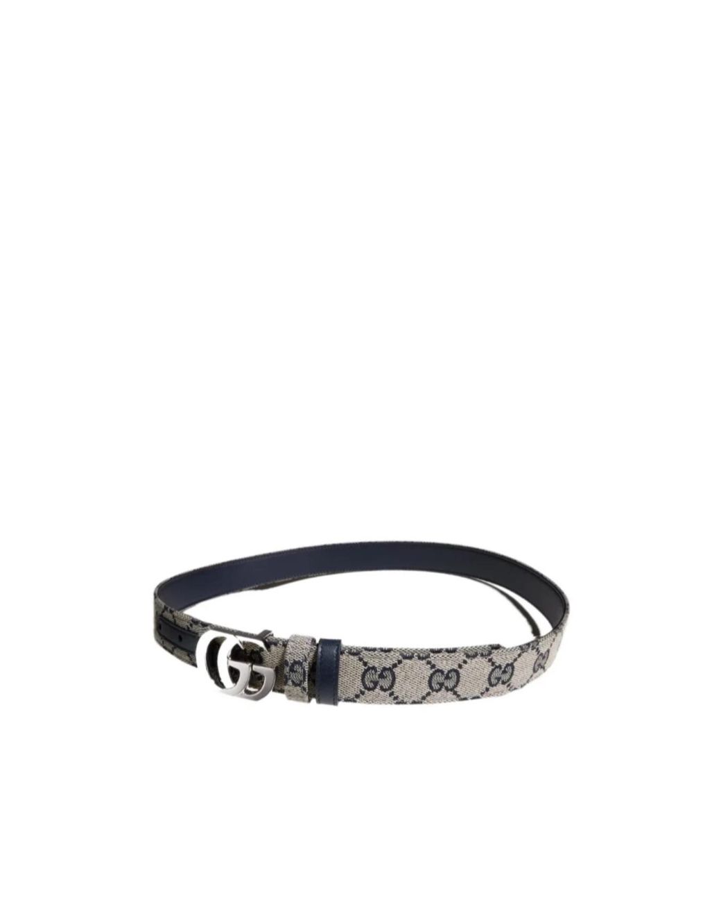 Gucci Multicolor Cut Gg Marmont Reversible Belt