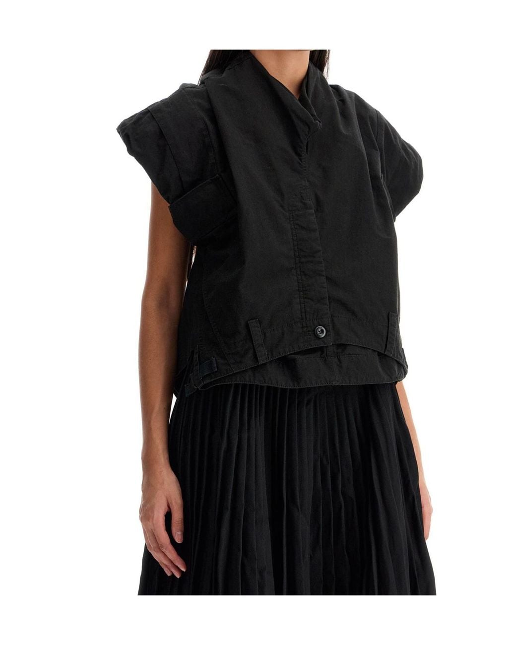 Balenciaga Black Cargo Pants Top