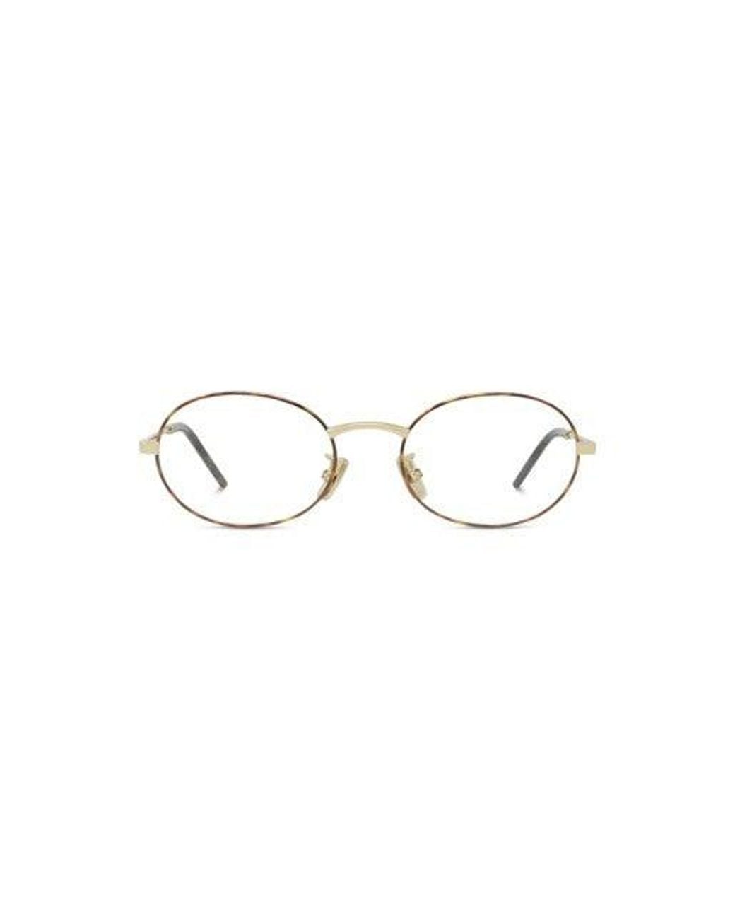 Givenchy White Full-Rimmed Plano Lenses for men