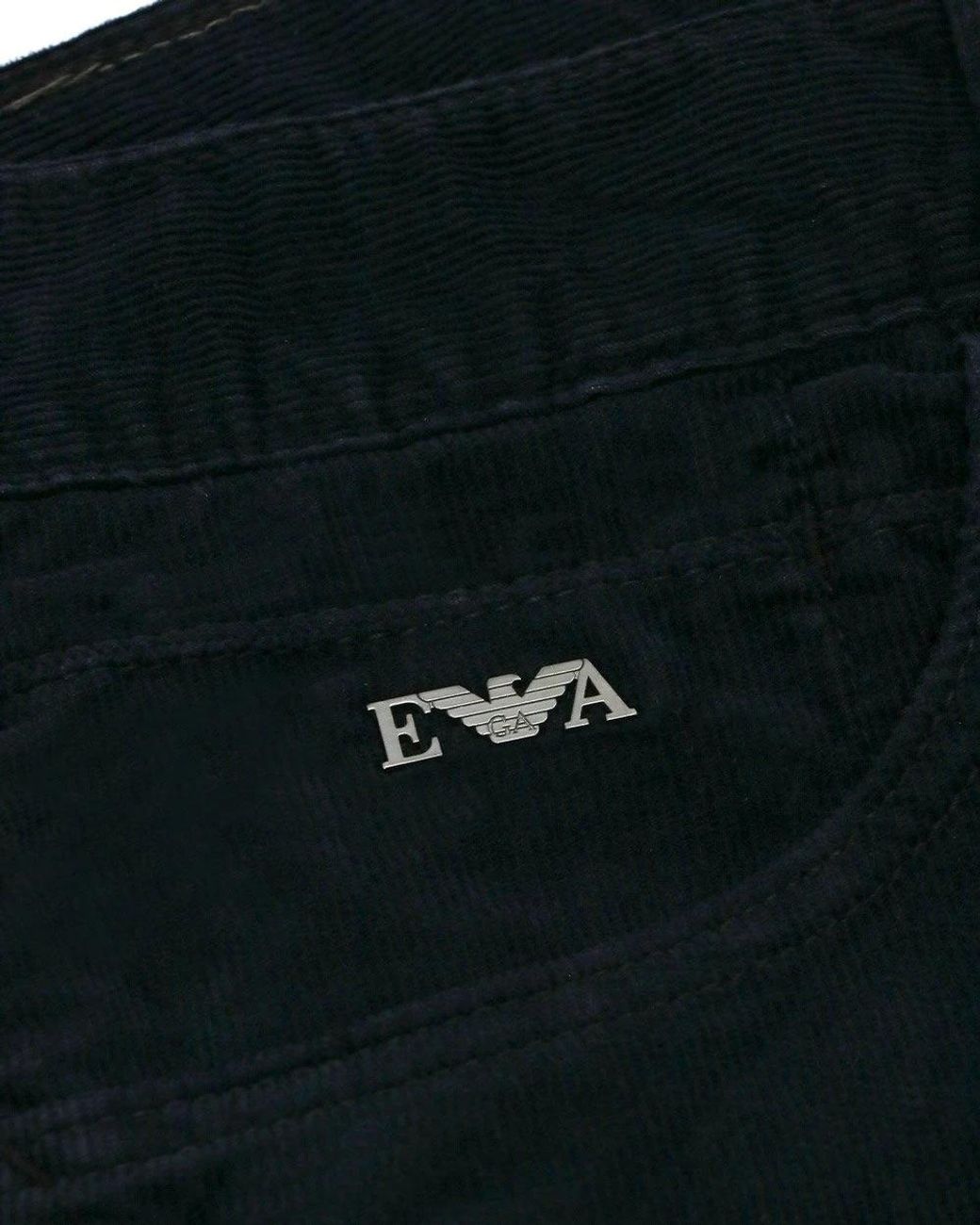 Emporio Armani Black Logo Jeans for men