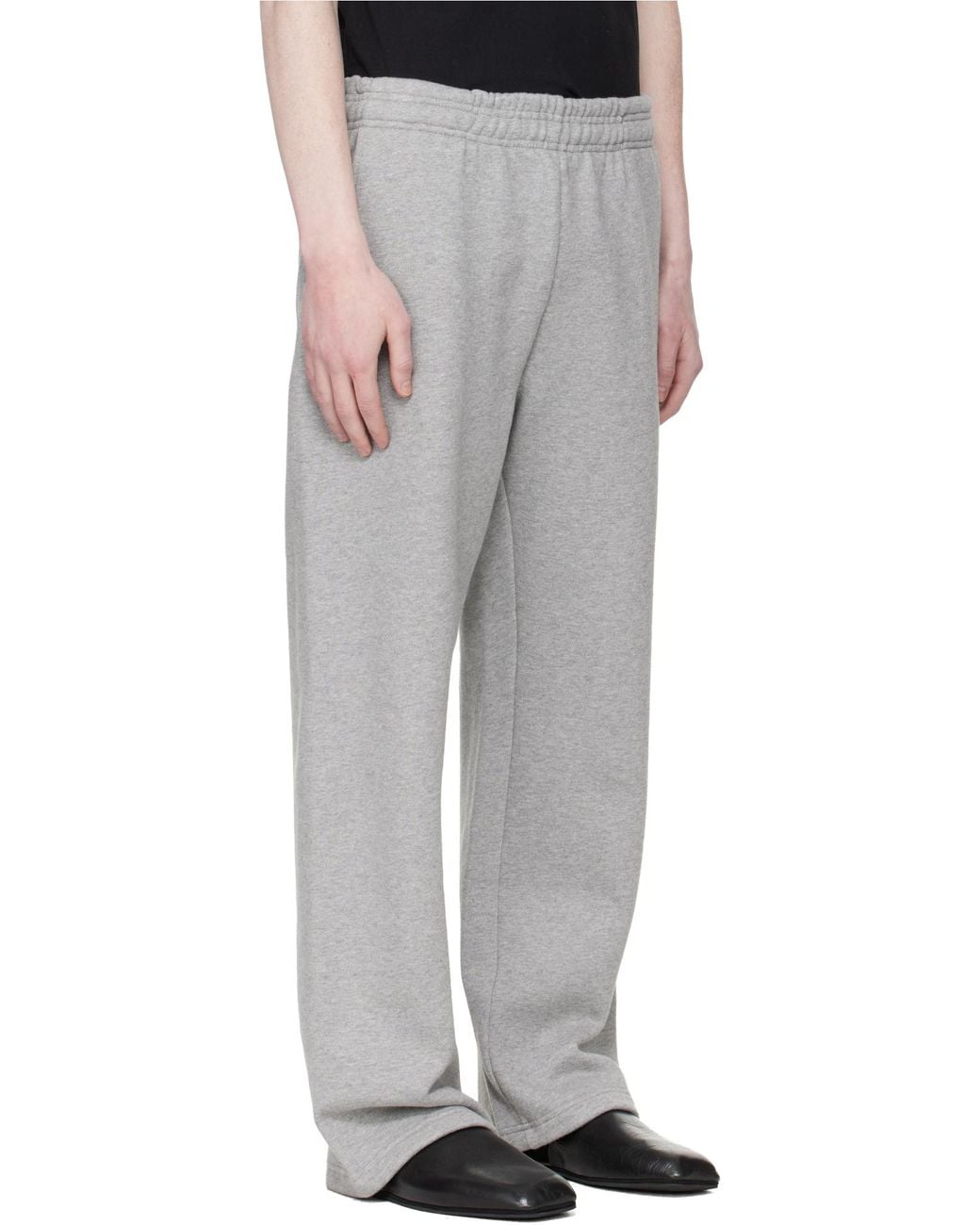 Entire studios White Straight-Leg Elastic Waistband Sweatpants for men
