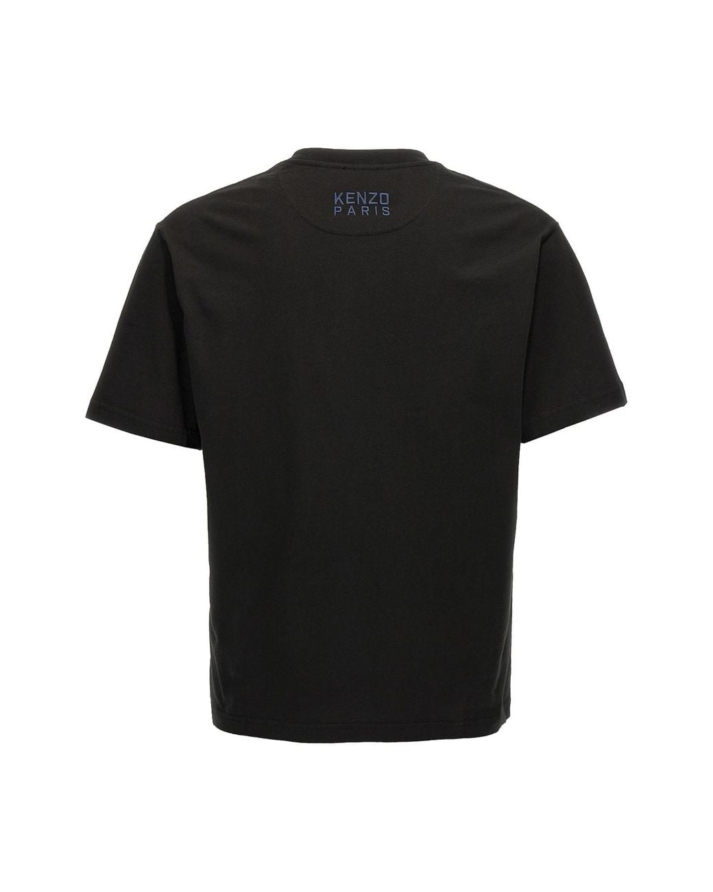 KENZO Black 'happy Tiger' T-shirt for men