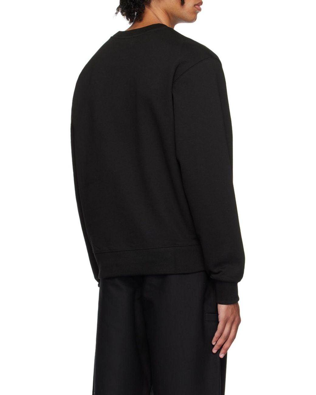 KENZO Black Star Tiger Embroidered Sweatshirt for men
