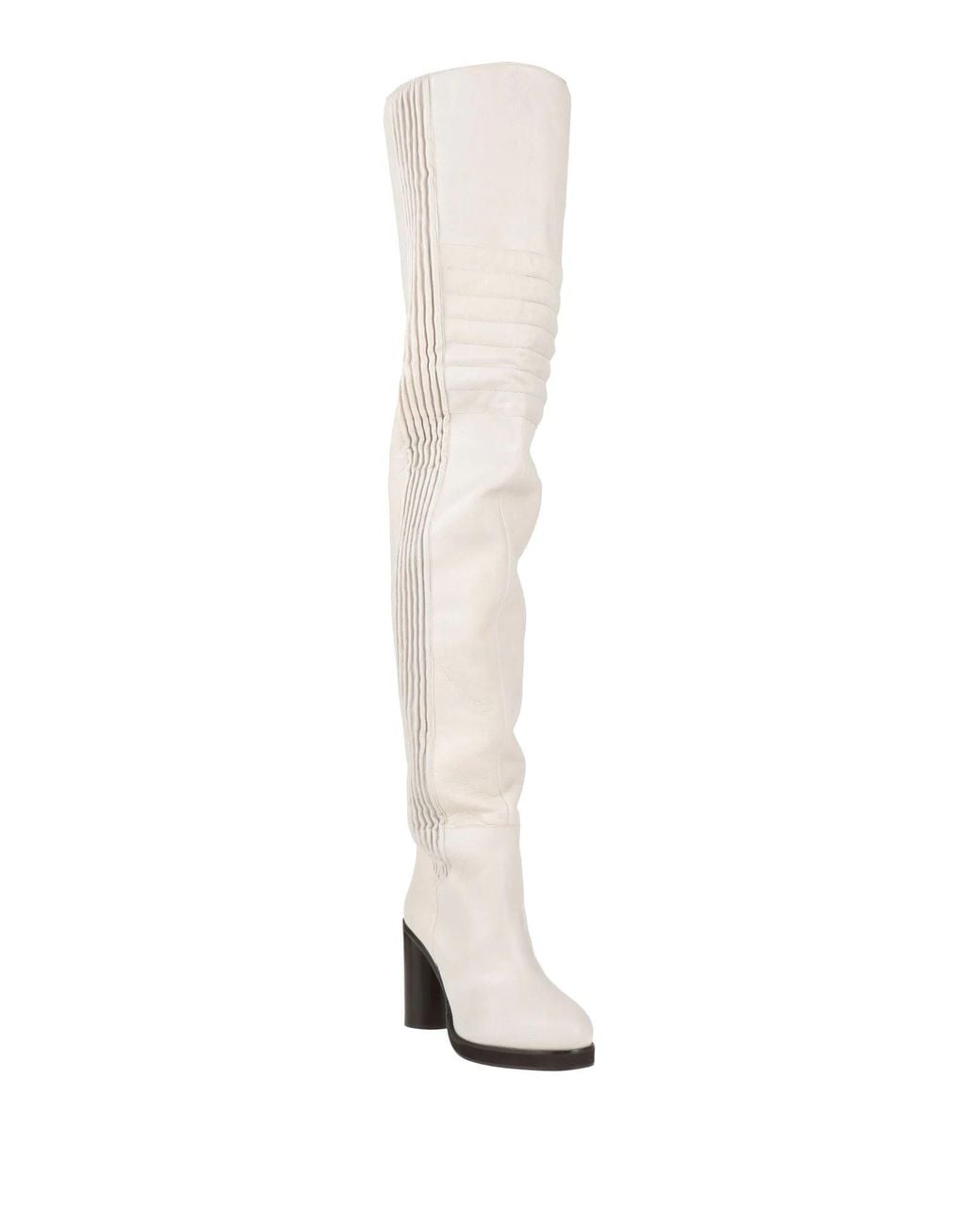 Isabel Marant White Solid Color Boots
