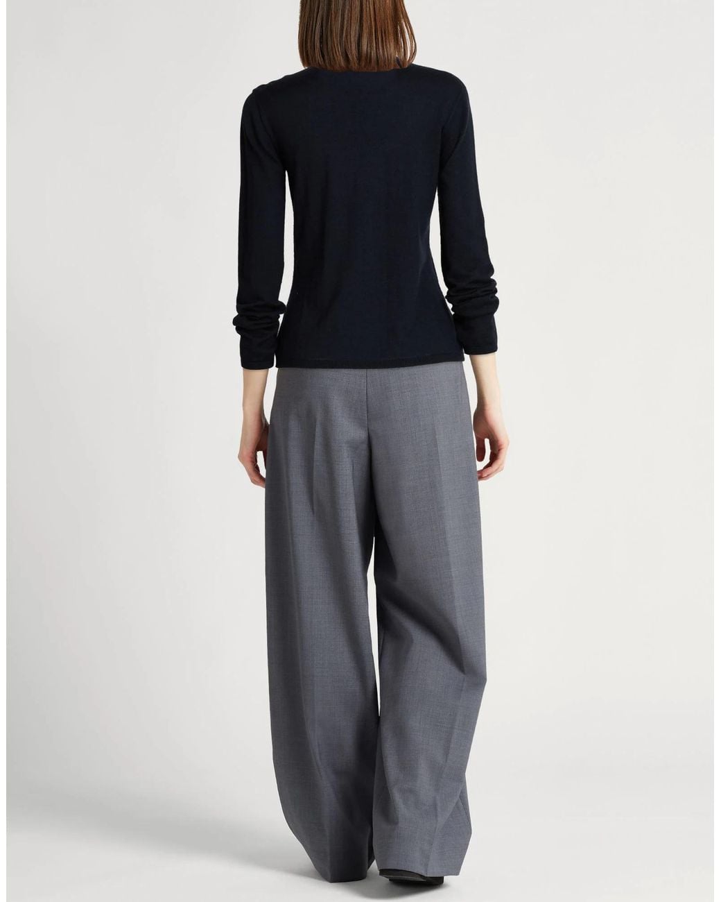 Max Mara Blue Cashmere Jumpers