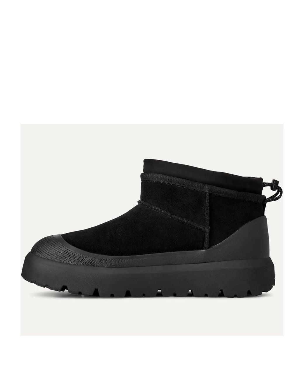 Ugg Black Classic Ultra Mini Weather Hybrid Boots for men