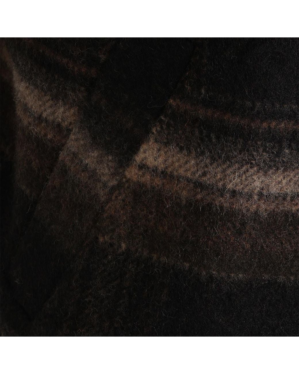 Isabel Marant Black Isabel Marant Étoile Checked Fringed Cape