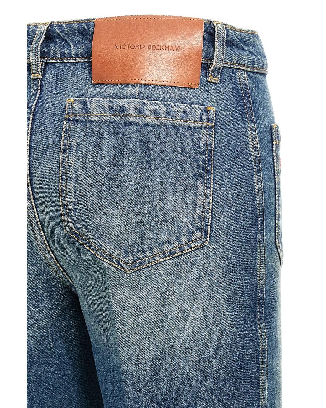 Victoria Beckham Blue Alina Jeans