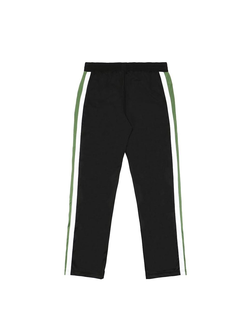 EA7 Black Side Striped Sweatpants for men