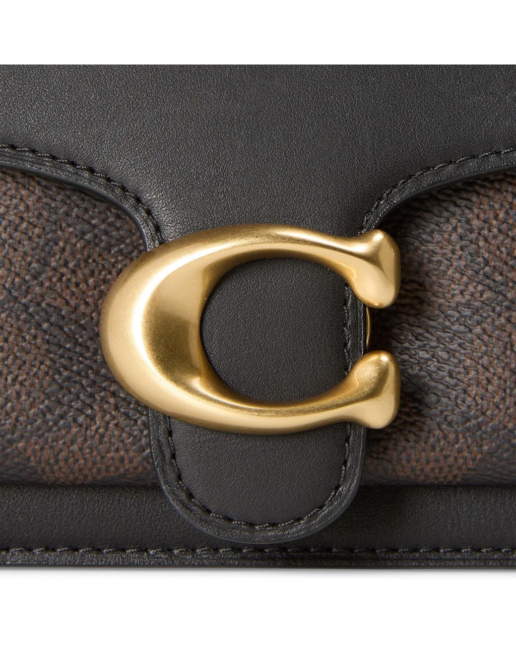 COACH Black Simple Chain Bag