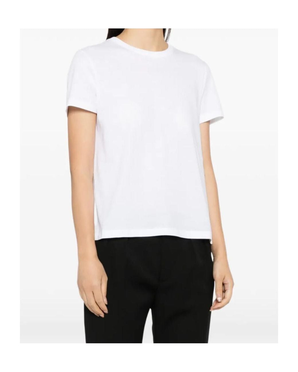 Tom Ford White Logo-Embroidered Crewneck T-Shirt