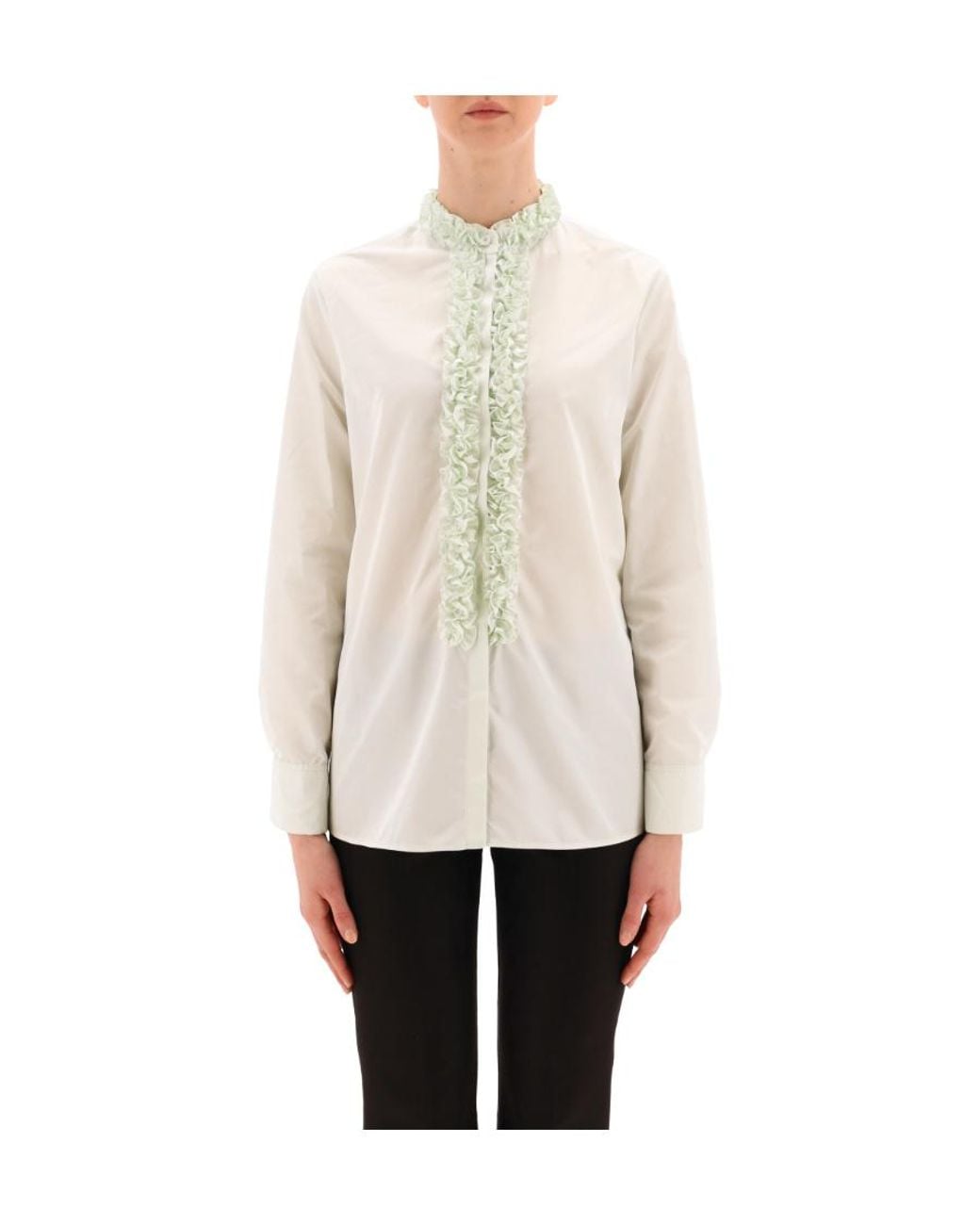 Jil Sander White Long-Sleeve Shirt