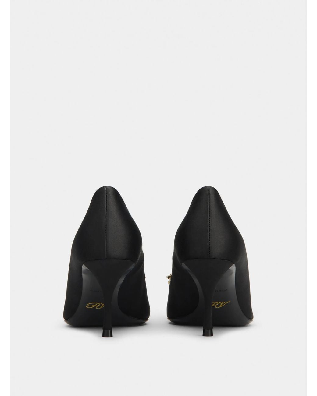Roger Vivier Blue Embellished Pointed Toe Pumps