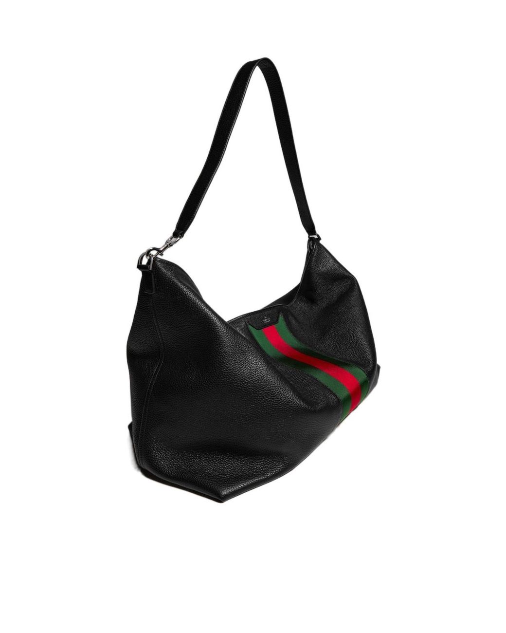 Gucci Black Web Trademark Large Duffle Bag for men