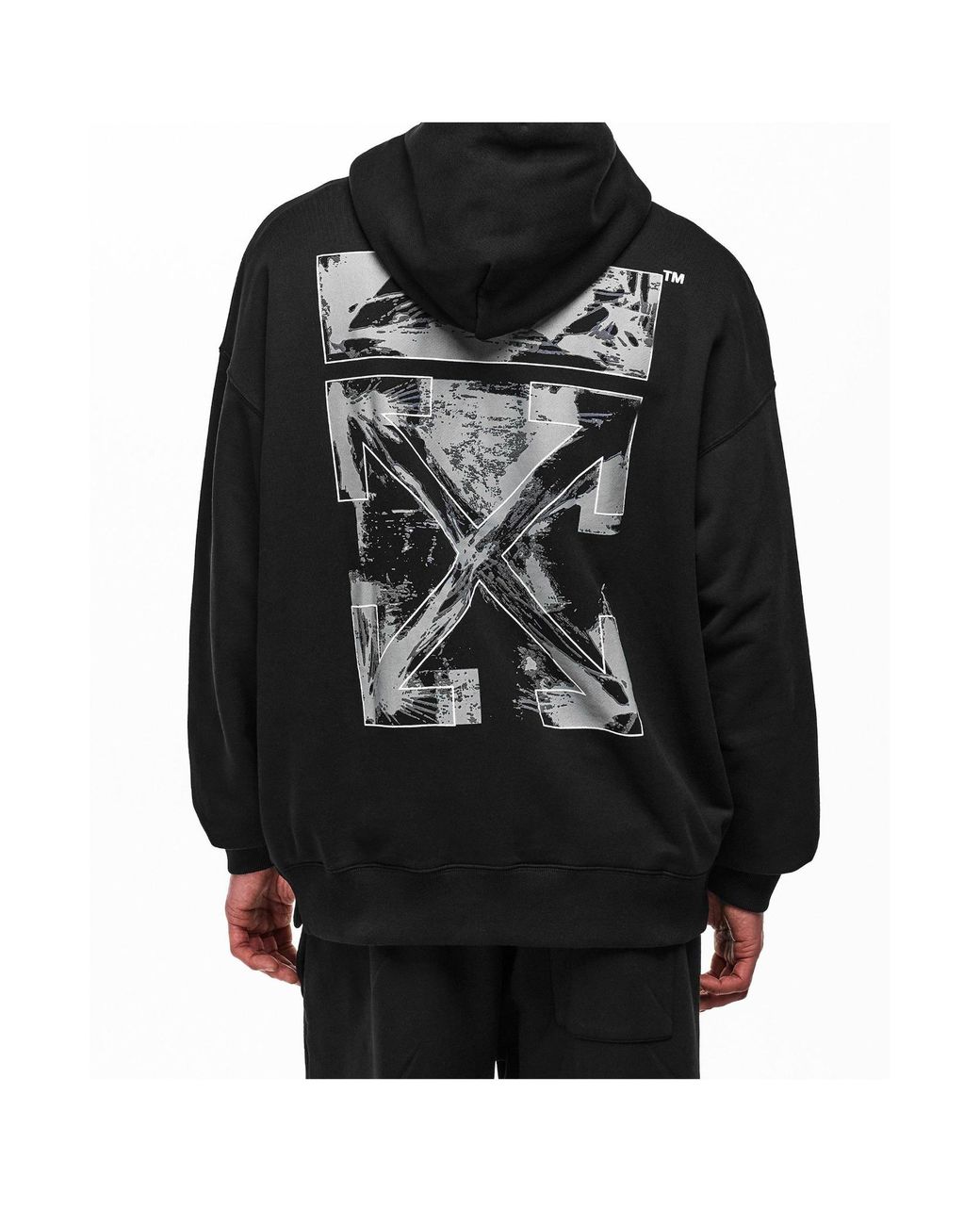 Off-White c/o Virgil Abloh Black Overhead Hoodie for men