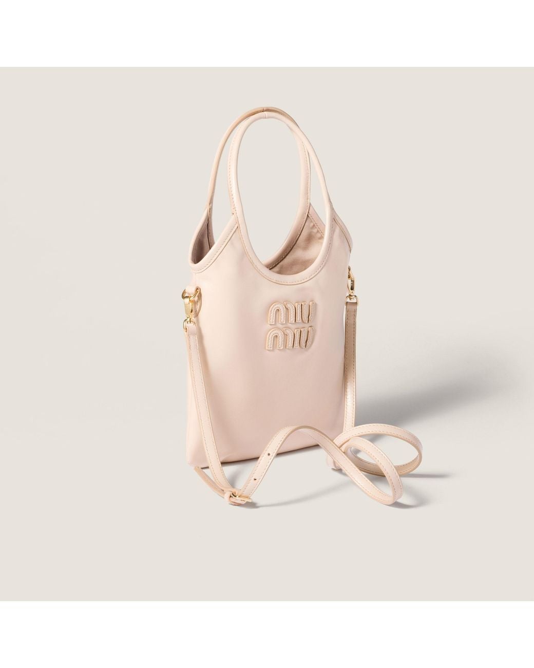 Miu Miu Pink Ivy Mini Handbag