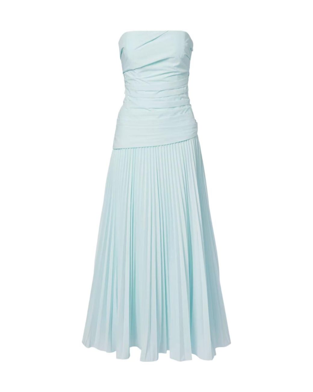 Jonathan Simkhai Blue Tube Top Dress