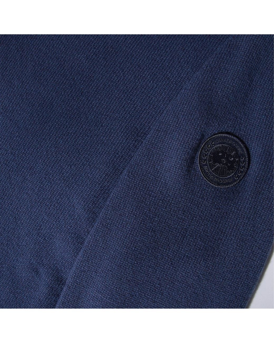 Canada Goose Blue Minimalist Crewneck Sweater for men