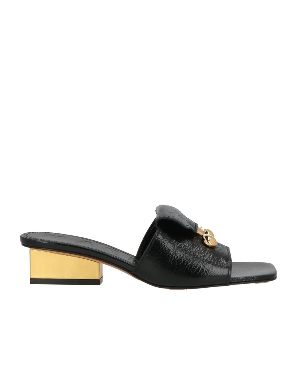 Marni Black Simple Flip-Flops