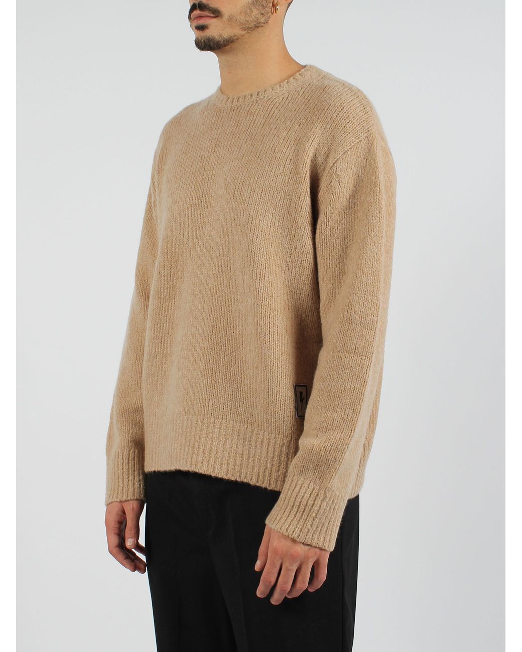Neil Barrett Brown Long-Sleeved Sweater for men